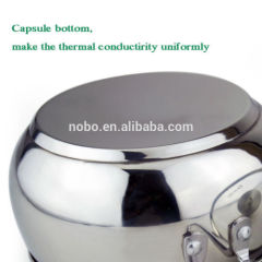 high quality non-magnetic stainless steel milk pot