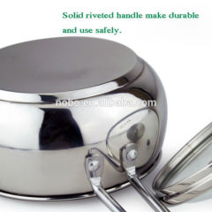 high quality non-magnetic stainless steel milk pot