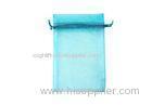 Mini Recyclable Organza Drawstring Pouch Ribbon Sealing For Gift Package