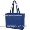 Recyclable Laminated Non Woven Bag ,Blue Shopping Bag With Photogravure Printing