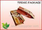 Side Gusset Custom Printing Kraft Paper Bag For Food Packaging