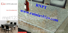 RNPT 3D PVC Table Cloth most hot sales in Middle East & Africa countries market