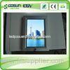 Illuminated LED Magic Mirror Light Box Advertising Crystal For Display 24V