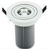 90mm Cob Led Ceiling Downlights 7w Aluminum For Shop / Hotel / Corridor Lobby