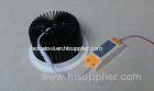 Black High Lumen 50 Watt COB Led Celing Downlights Dimmable Diameter 200