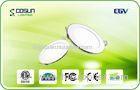 8W 4 Inch Round LED Flat Panel Lights For Shopping Mall , No Infrared Ip50 Al + PMMA LED OEM ODM