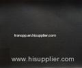 135 Paper Texture Black Faux Leather Auto Upholstery Fabric For Funiture