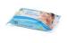 Colorful Baby Wet Tissue Bag Moisture Proof With Adhesive Sticker