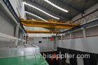 High Speed Industrail Hydraulic Double Beam Grab Crane , Grab Bucket Four Link Portal