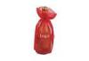 Perfume Organza Fabric Drawstring Pouch Silkscrren , Cool Drawstring Bags