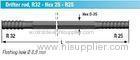 2m to 6m Drill Extension Rod Top Hammer Drilling , 32mm - 52mm Diameter