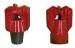 High strength 1 inch - 24 inch Chevron drag bits / Oilfield Drill Bits