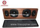 Home Theater Wooden Cell Phone Bluetooth Speakers with Microphone