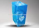 Blue Color / Light Weight Corrugated Dump Bin Display with Big Capacity