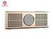 High Fidelity Aluminum Ultra-thin Bluetooth Travel Speakers For PC / Ipod / Ipad