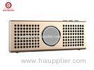 High Fidelity Aluminum Ultra-thin Bluetooth Travel Speakers For PC / Ipod / Ipad