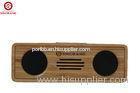 Hi Fi Bamboo Wood Bluetooth Speaker 10Watt for Mp3 / Mp4 / PSP / CD Player / Computer