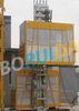 Ramp Door Style Construction Material Lifting Hoist , Construction Lifting Equipment