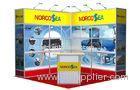 3x3 Fabric Trade Show Exhibition Graphic Booth Display , Easy To Set Up