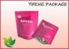 Printed Aluminum Foil Stand Up Pouch For Face Mask Packaing