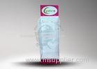 Flooring Display Stand , Stable Cardboard Retail Display Racks with Hooks