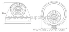 SONY 1000 TVL 2.5