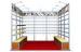 Portable 10x10 Booth Display With Customized CE Aluminum Frame