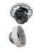 1/3"HDIS 800TVL with WDR and OSD menu is optional Vandal proof Dome Camera