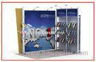 Lightweight portable 10x10 Booth Display Optional Configurable Locked Cupboard