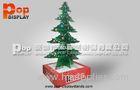 Cardboard Advertising Standee CMYK Printing Chrismas Tree , recycable