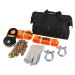 recovery kit for offroading incl. shackles and tree trunk protectors...