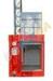 3200kg Blue Twin Cage Industrial Lift with Hot Dipped Zinc , High Reliability