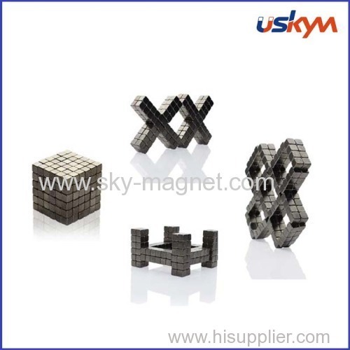 Permanent neodymium magnetic cube