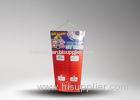 4C Paper Corrugated POP Sidekick Display Stand For Promotion In Supermarket