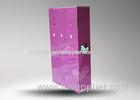 Advertising Cardboard Retail Sidekick Display With Peg Hooks And Printed Logo