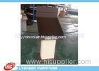 Brown customize MDF Metal Wooden Display Stands / Table , carpet display stand