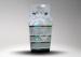 OEM Cardboard POS Display Stands with 4 Shelves Craft Paper for Household Products