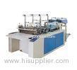 Flating Opening Polythene / Plastic Bag Making Machinery For T-Shirt Bag