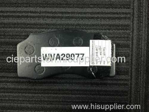 semi-metal brake pad with high quality and low noise