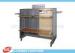 Four Sides Gondola Display Stands For Clothing , Wood Veneer Grocery Store Fixtures