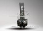 Black Cardboard Display Stand With Full View For Golf Clubs , 24 Holes With Two Tiers