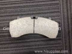 semi-metal brake pad high quality with long usage life and low rate of wear