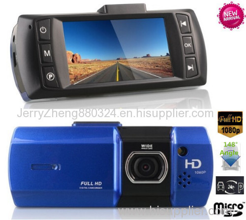 2.7 inch AT500 Full HD 1080P car camera on dash video with 148 degree+H.264+G-Sensor+Loop Recording+24 hour parking mode