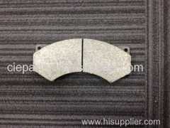 semi-meatl brake pad WVA29017