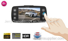 2.7" NT96650 Touch Button 1080p Car On Dash Camera Video Black Box DVR of 140 Degree+H.264&HDR+G-Sensor+Loop Recording