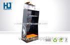 Glossy Electronic LED Paper Cardboard Hook Display Shelf With Pallets For AD