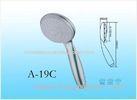 Adjustable Plastic Plated Chrome/Spray paint Plastic 2 Functio Shower Heads water saving For Hotel /