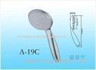 Adjustable Plastic Plated Chrome/Spray paint Plastic 2 Functio Shower Heads water saving For Hotel /