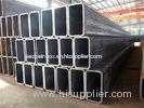 20MN2 SS41 SS400 HR Rectangular Welded Carbon Steel Pipe / ERW Black Steel Oil Pipe