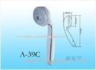 Plated Chrome Portable Three Function Shower Heads For Bathroom Body Spray